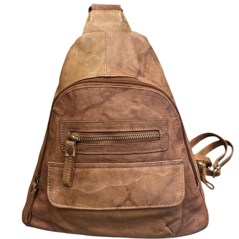 Great American Leatherworks Messenger Bag Shoulder Bag Handmade Leather Vintage
